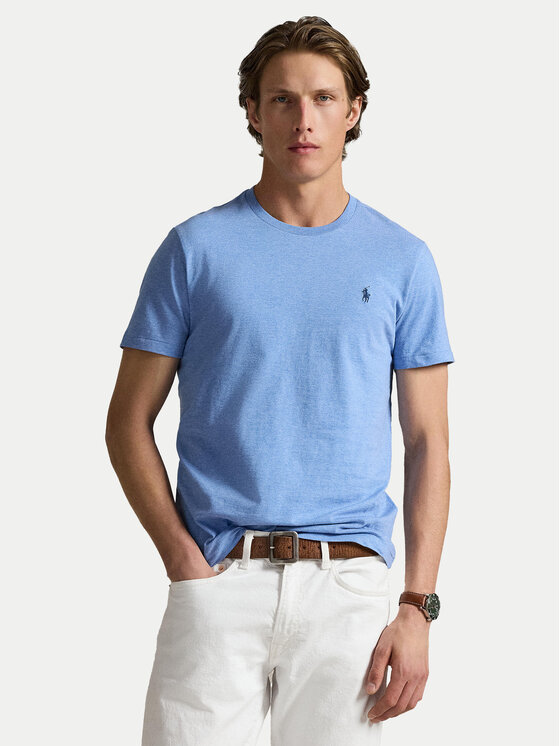 

Футболка custom slim fit 710671438441 Polo Ralph Lauren, синий