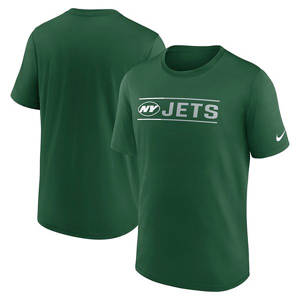 

Мужская зеленая футболка new york jets exceed performance Nike
