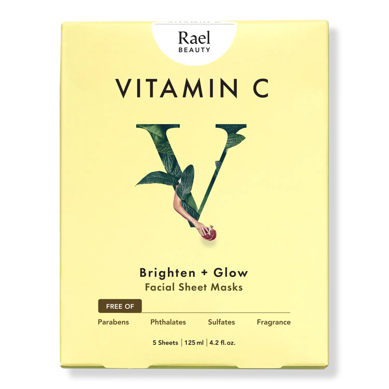 

Тканевая маска для лица с витамином С Rael