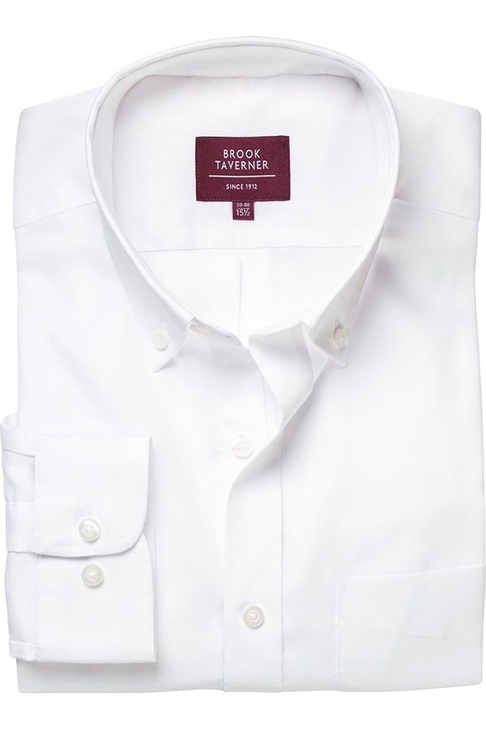 

Рубашка Brook Taverner Whistler с длинными рукавами, белый
