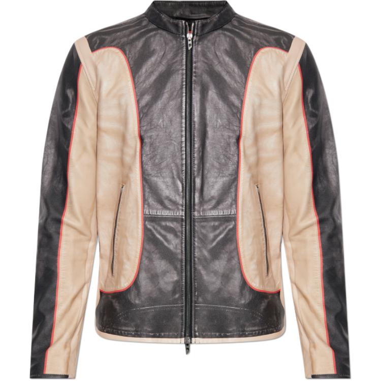 

Кожаная косуха L-Evert DIESEL, бежевый