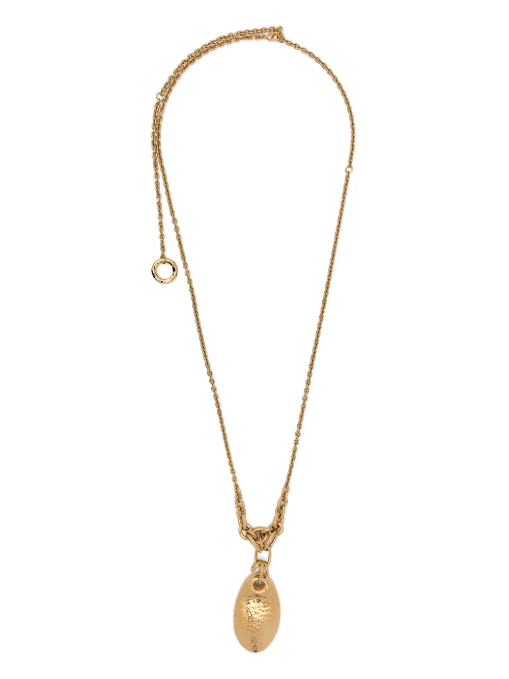 

Колье с эффектом чеканки CHLOÉ, золотой