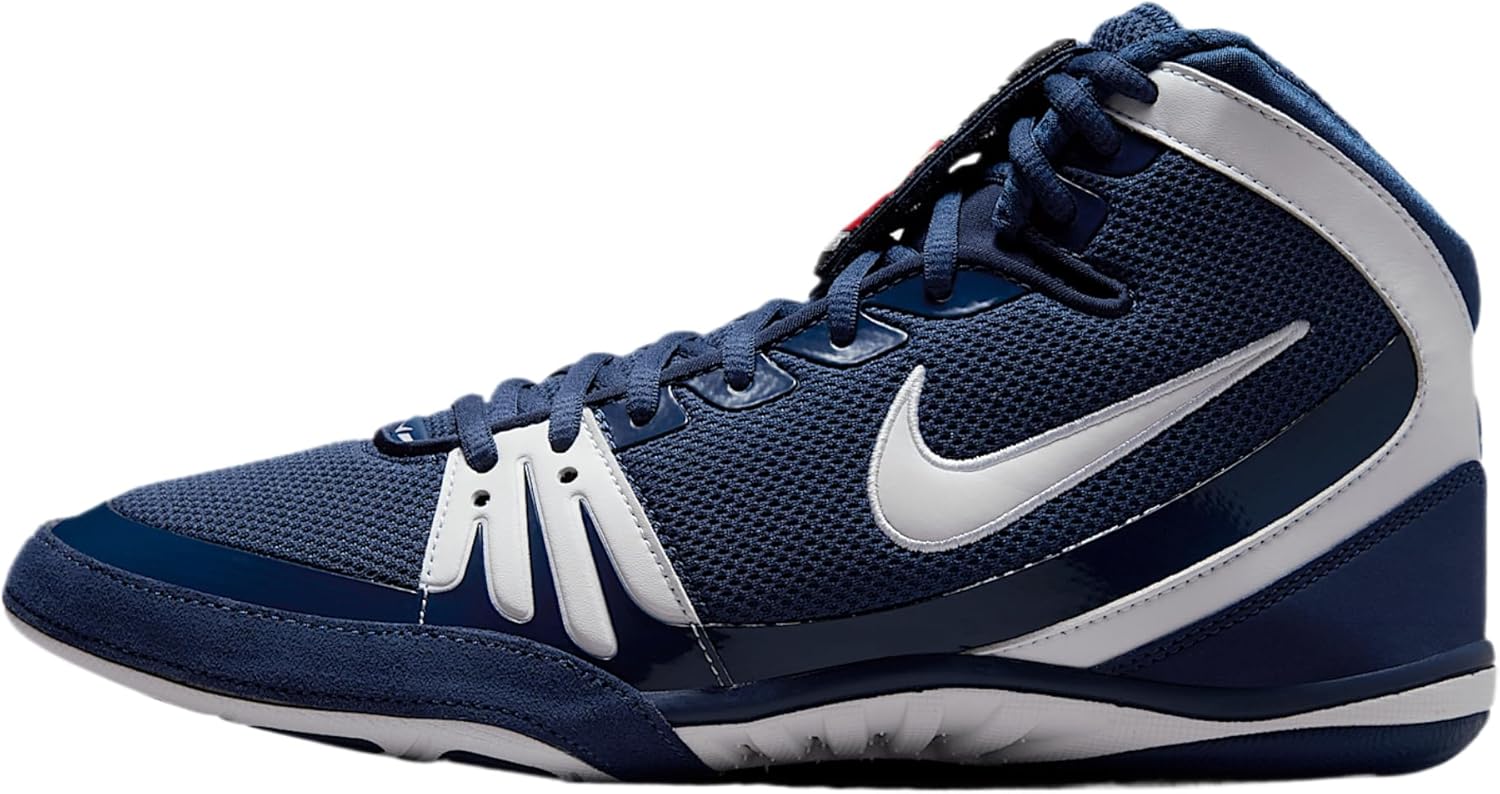 

Женские кроссовки Nike WMNS Presto Fly для легкой атлетики, белый/синий/темно-синий