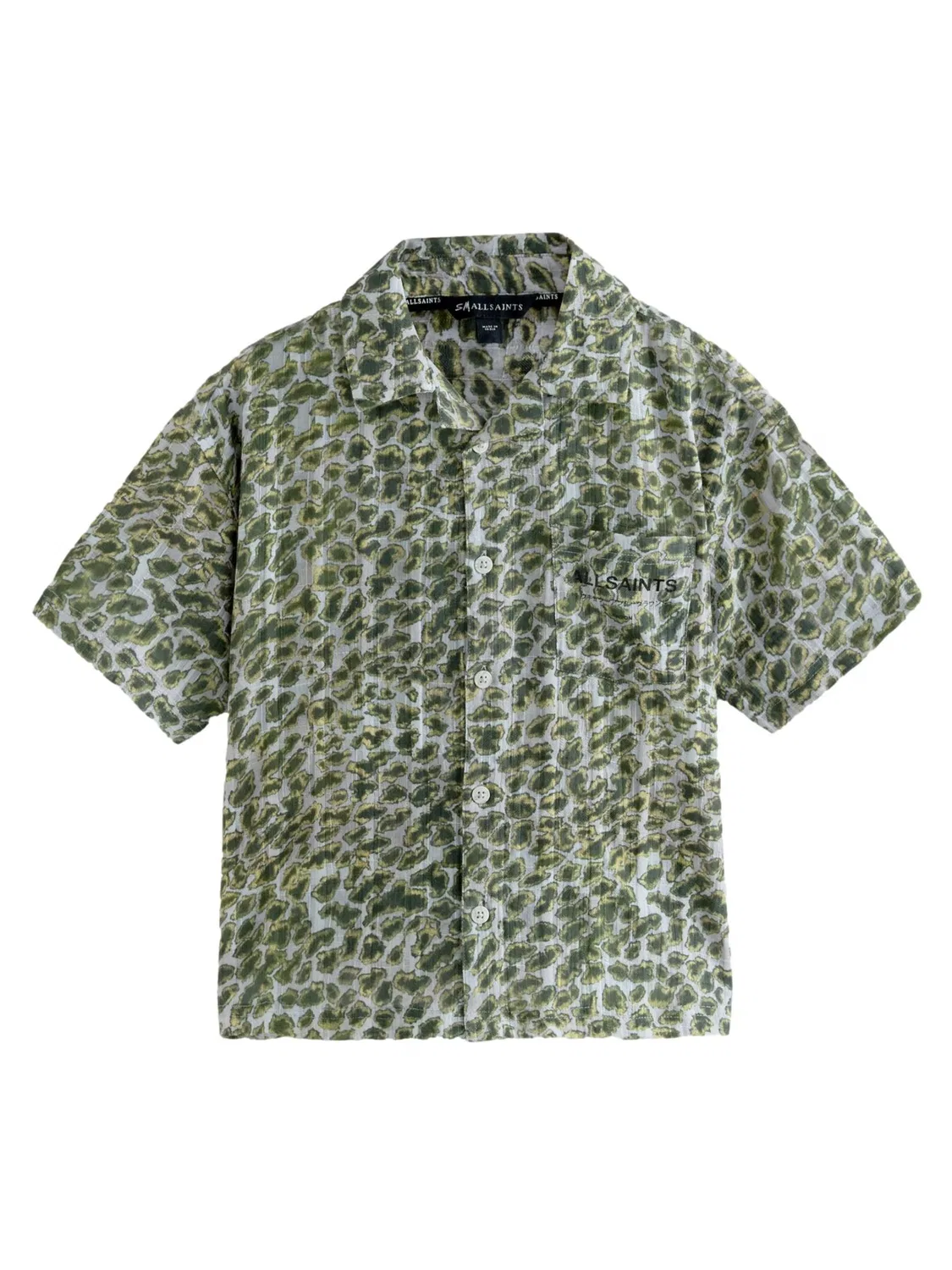 Рубашка на пуговицах стандартного кроя, модель 'Underground' Smallsaints, Olive/Dark Green
