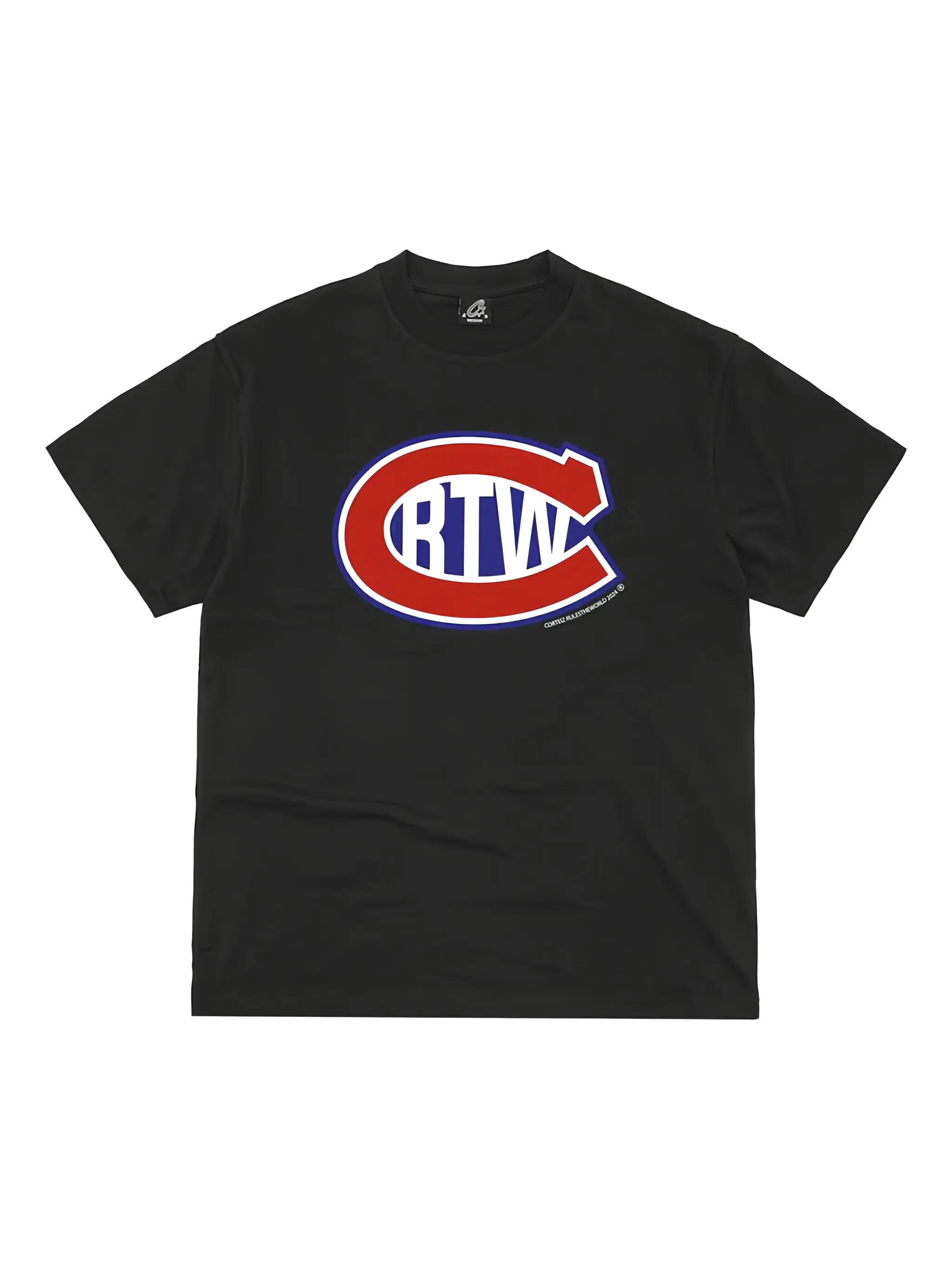 

Футболка с логотипом Corteiz, черный