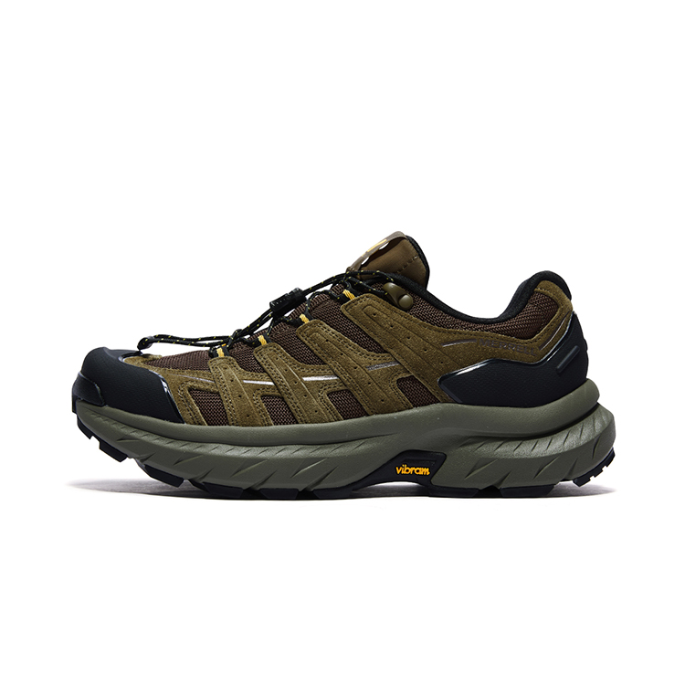

MERRELL Кроссовки для горного туризма и походов McLaren LTR Abrasion Resistant Slip Resistant Low top Unisex темно-коричневые зеленые