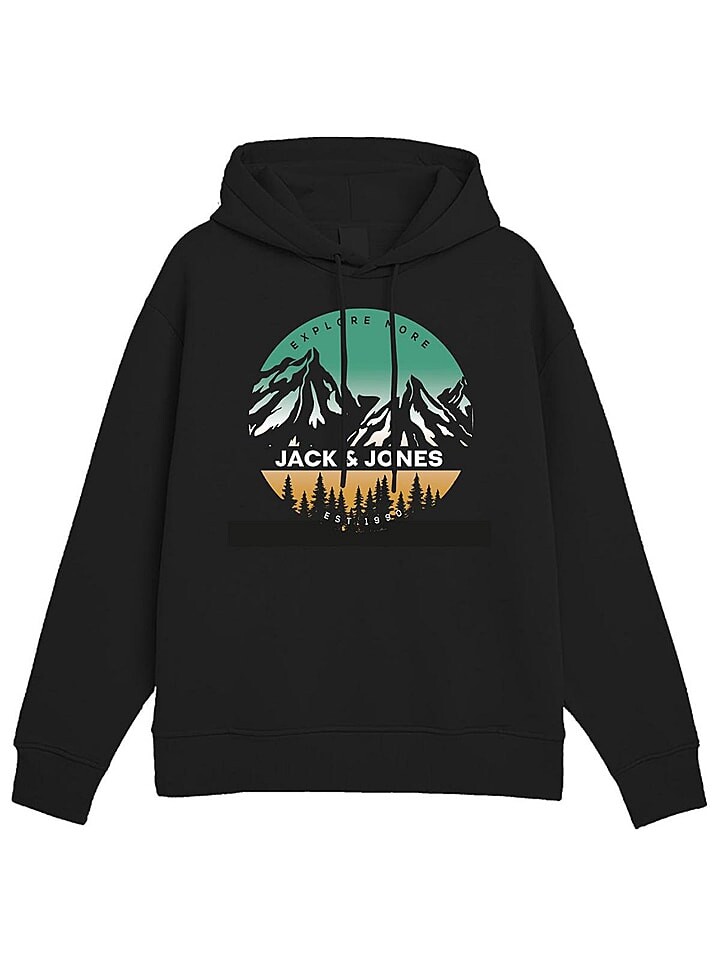 

Худи Jack & Jones Peak, черный