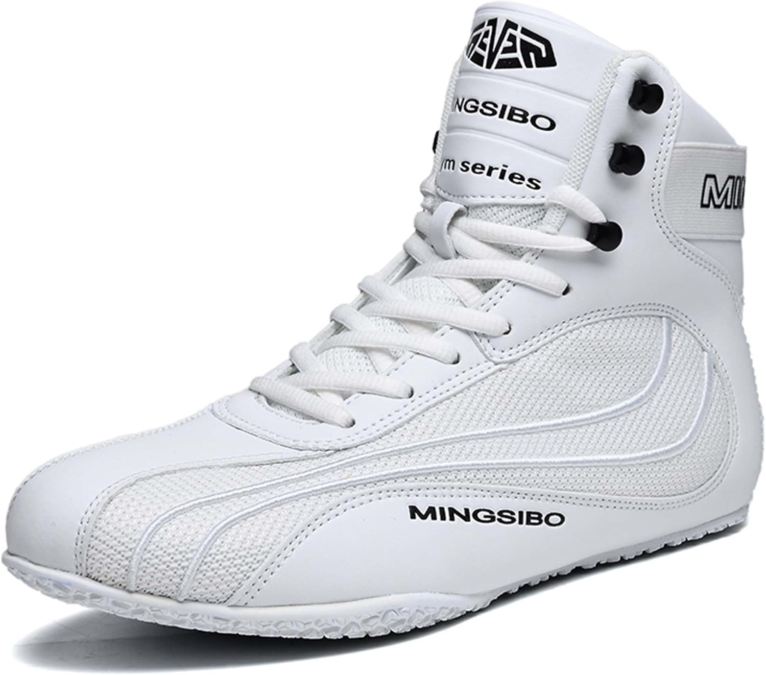 

Мужские профессиональные боксерские ботинки Usoway, нескользящие ботинки для борьбы, женские легкие ботинки для бокса и борьбы, белый