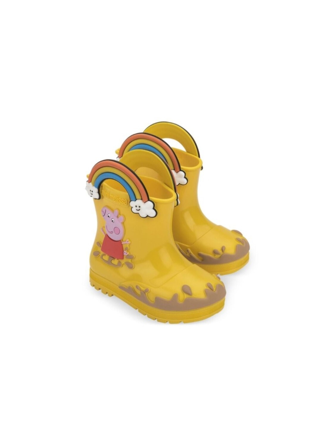 

Mini Melissa сапоги Welly x Peppa Pig, желтый