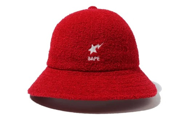 

A BATHING APE Бейсболка Bape Sta Pile, Red