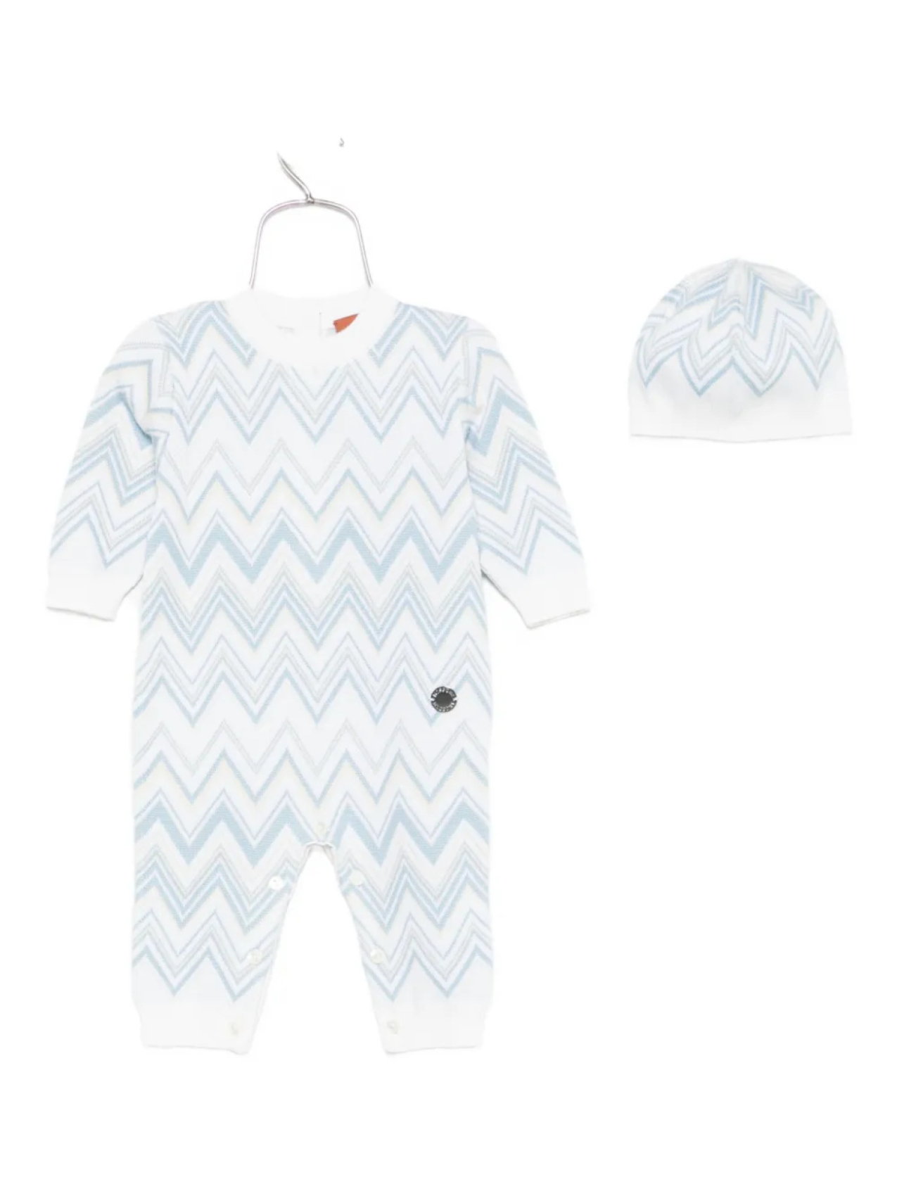 

Комплект Missoni Kids для новорожденных с шевронным узором, нейтральный