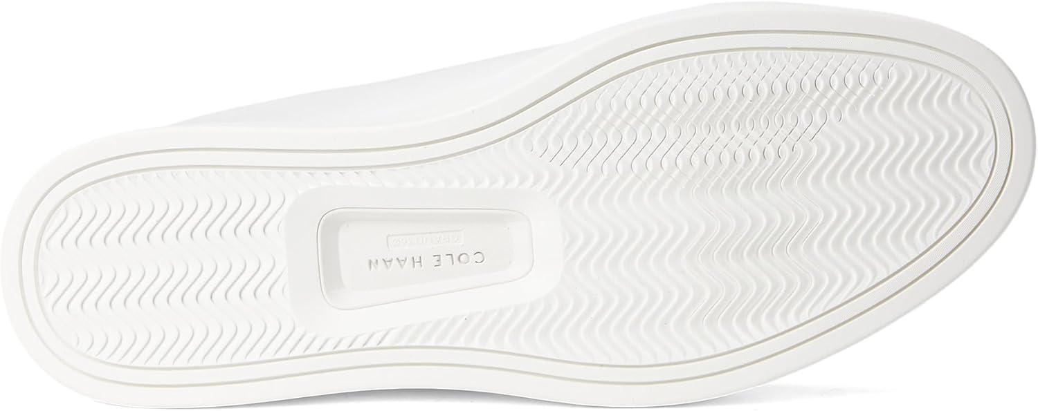 Мужские слипоны Cole Haan Grandpro Luxe, Optic White/Optic White — фото 3