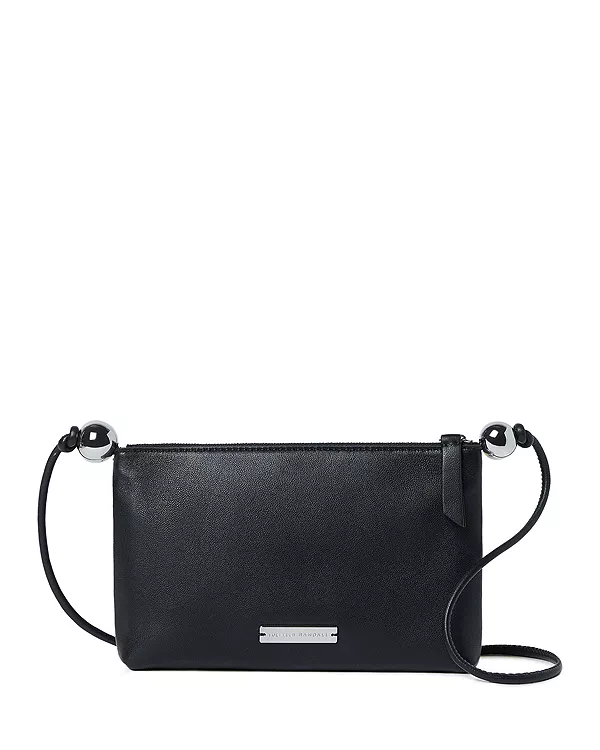 

Маленькая кожаная сумка через плечо Loeffler Randall, черный