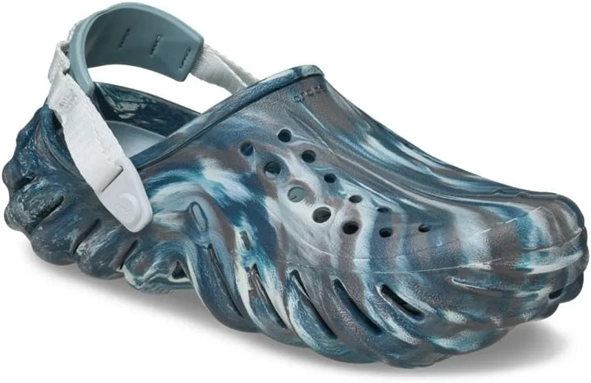 Крокс Унисекс Взрослые Сабо Echo Crocs, черный/мультиколор — фото 2