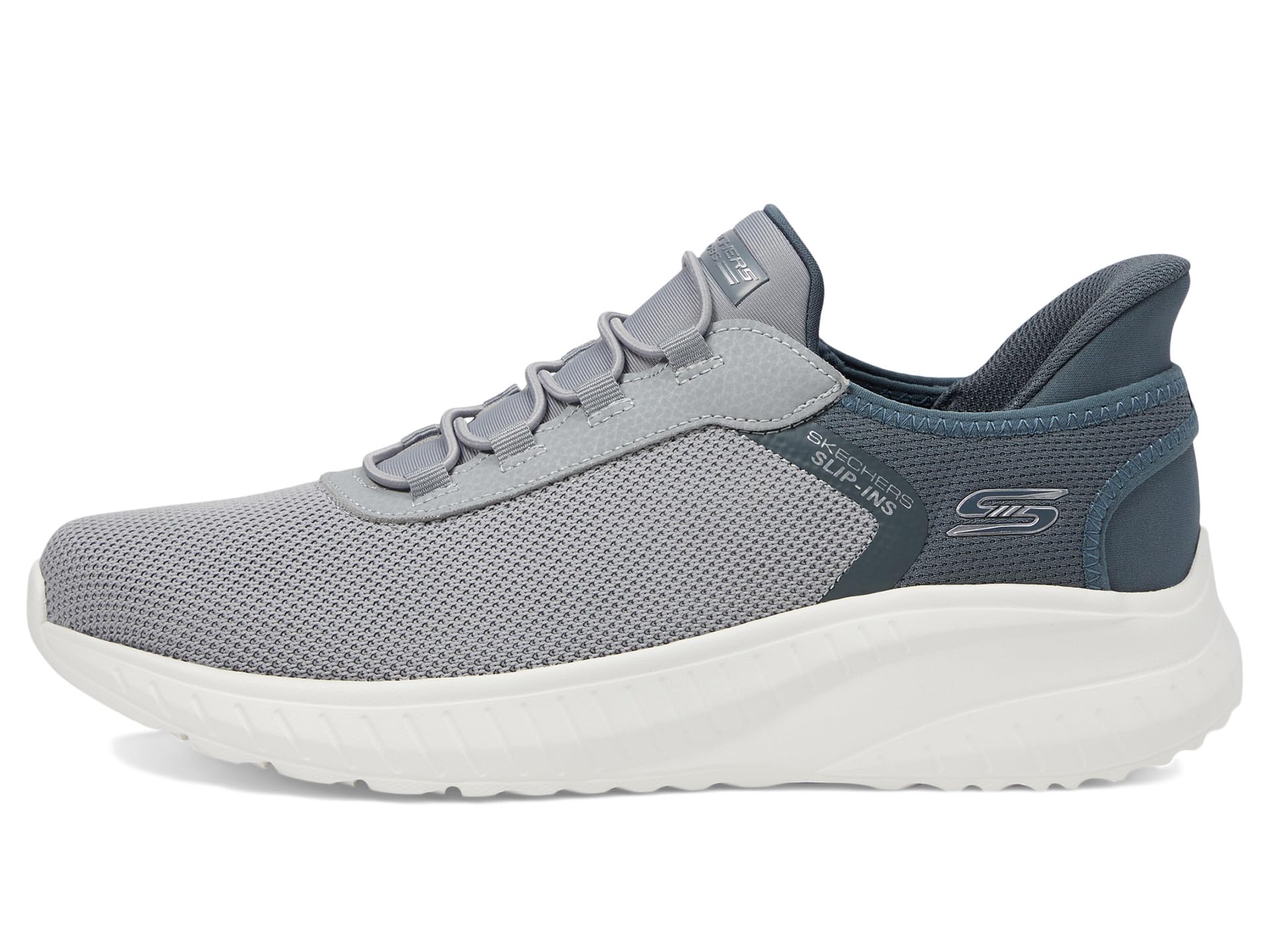 Кроссовки BOBS from SKECHERS Hands Free Slip-Ins Squad Chaos - Tough Wallk, серый — фото 4