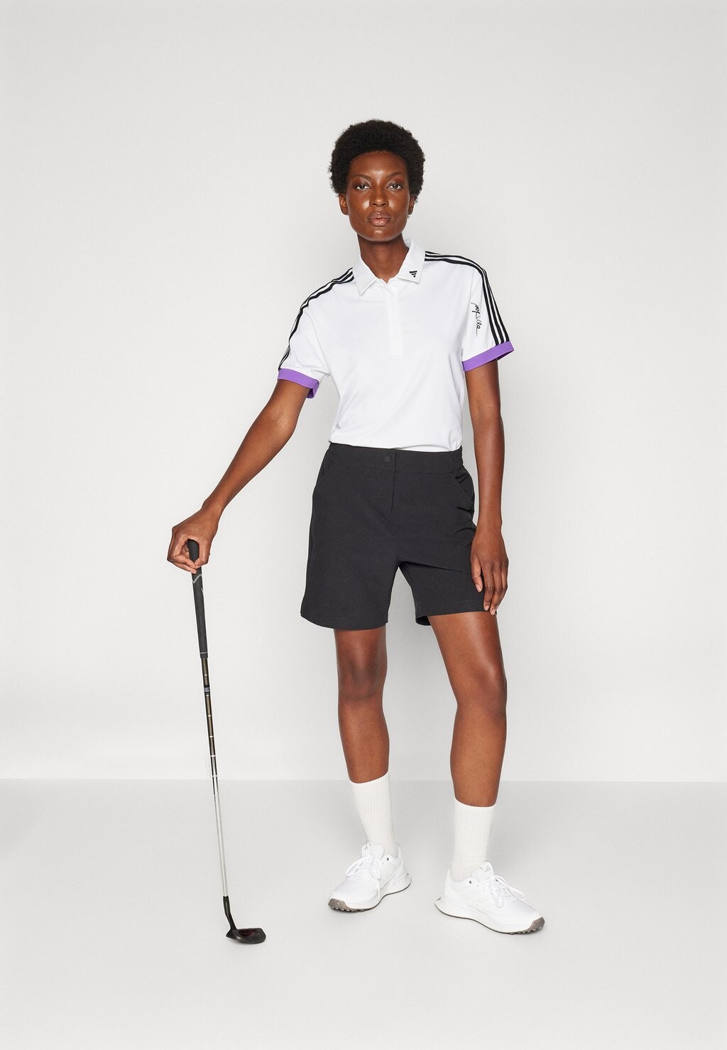 

Рубашка поло JAY3LLE POLO adidas Golf, белый
