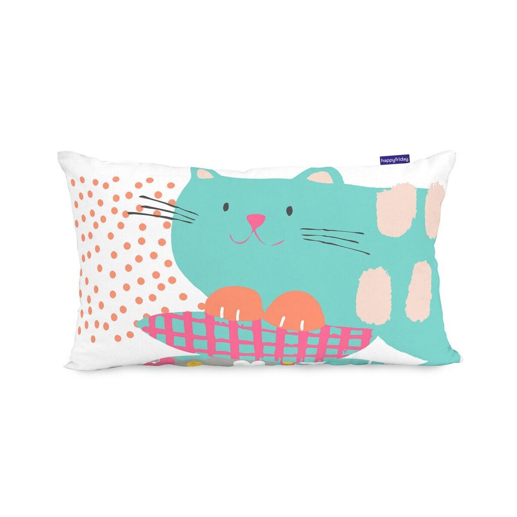 

Чехол на подушку HappyFriday Moshi Moshi Cat & Mouse Colorful 50 x 30 см