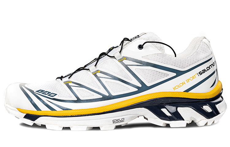 Кроссовки Kolon Sport XT-6 Unisex, белый/желтый/черный
