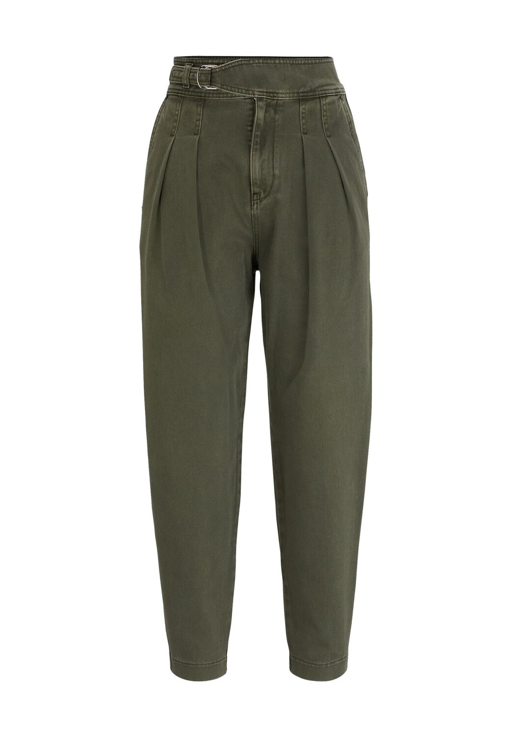 

Женские зауженные джинсы длиной 7/8 Hugo Boss, цвет Dark Green