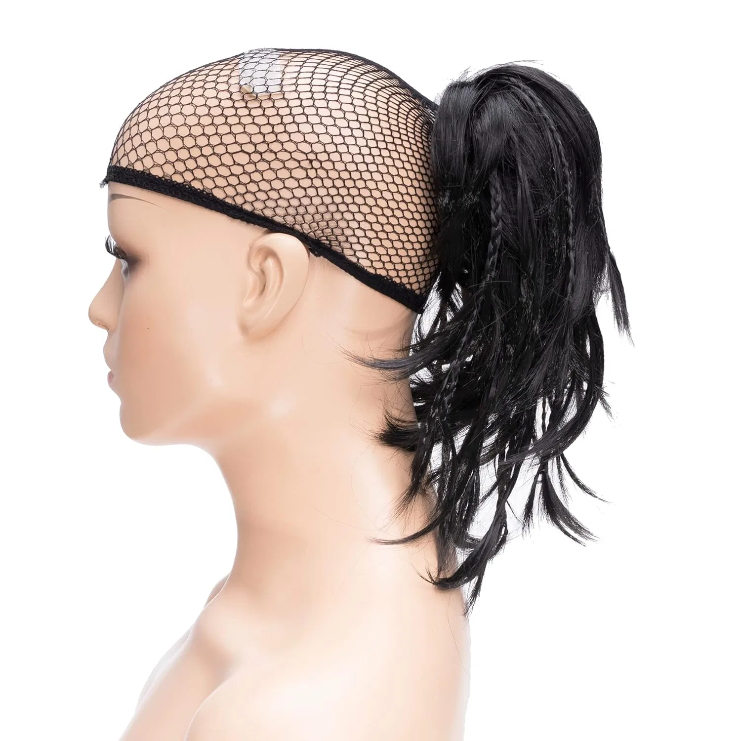 Накладной хвост с заколкой IMISSU Handmade Braid, черный Imissu, Black — фото 3