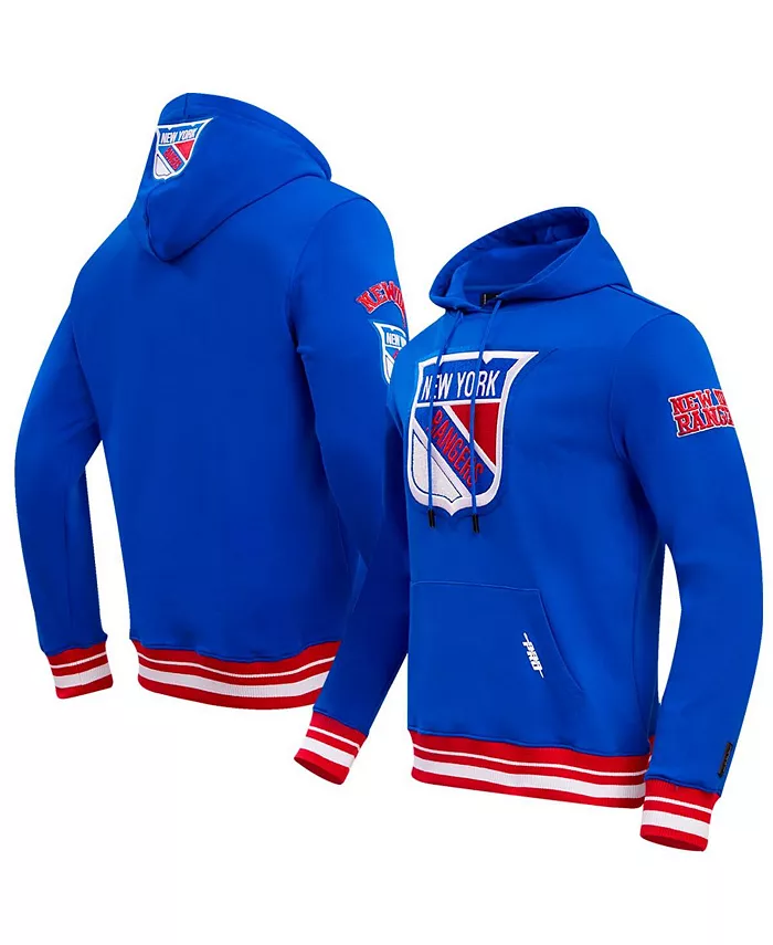 

Мужской синий флисовый худи New York Rangers Retro Classic Pro Standard