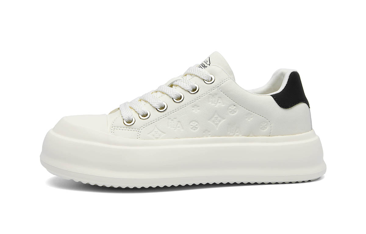 

HLA Мужские низкие скейтерские кеды бежевые, цвет Beige