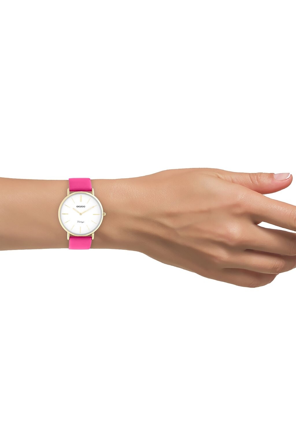 

Часы VINTAGE COLLECTION Oozoo, цвет pink/weiß