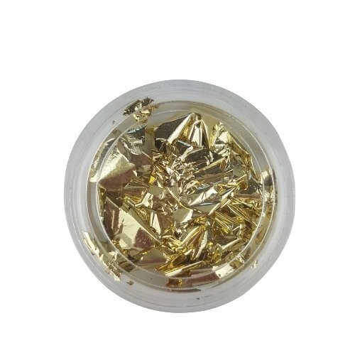 

Фольга для ногтей с зеркальным эффектом Mirror Gold Deni Carte