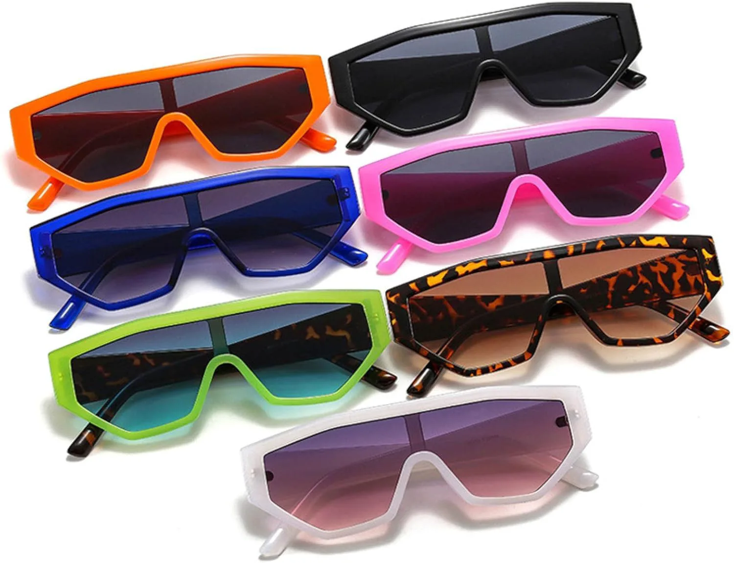 

Ретро-солнцезащитные очки «кошачий глаз» для женщин, модные градиентные очки для мужчин, зеленые и фиолетовые, защита от УФ-излучения UV400 HHZZYVY, Purple Gray