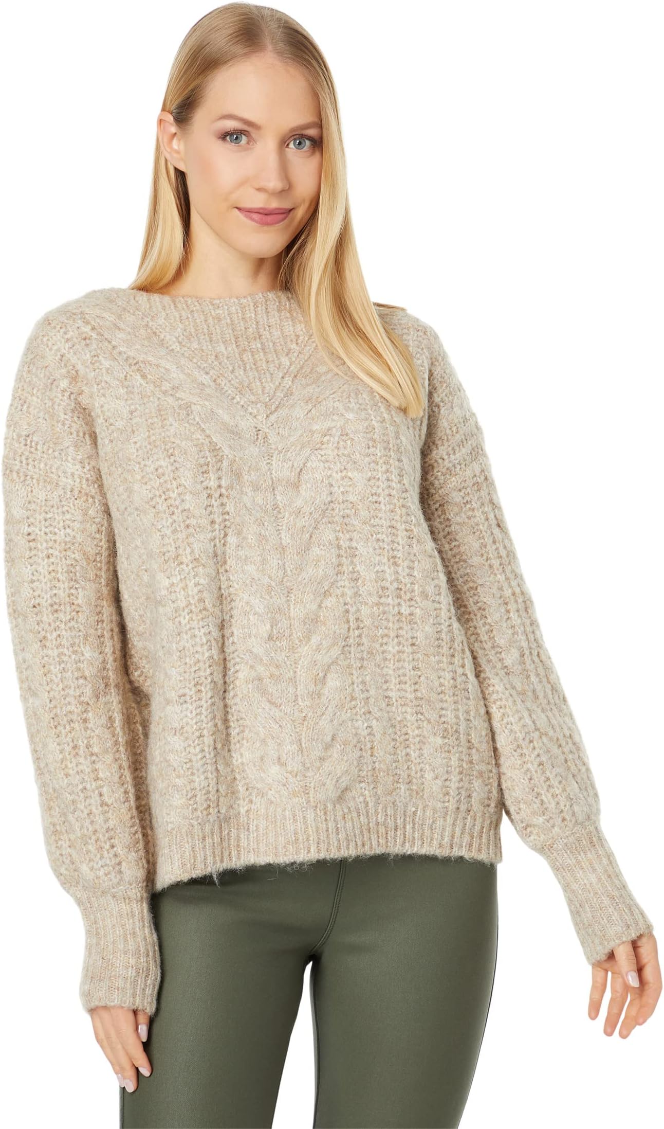 

Свитер Hatley Cable Knit Pullover, цвет Oatmeal Melange