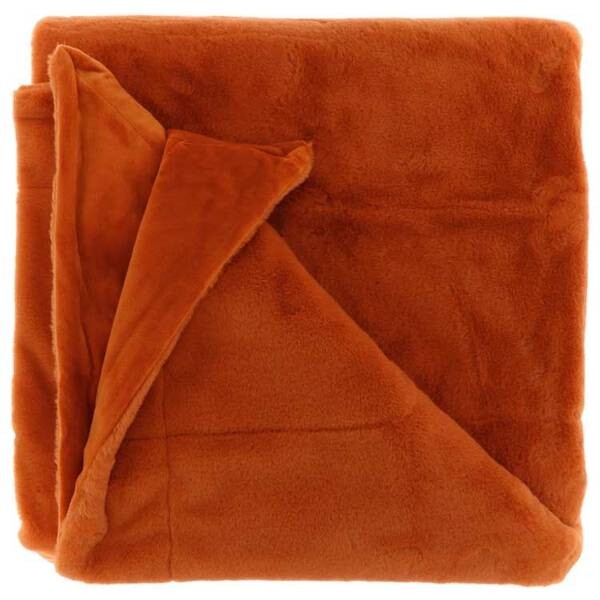 

Покрывало Unique Living Klaas, 200x1x150 см цвет orangerot