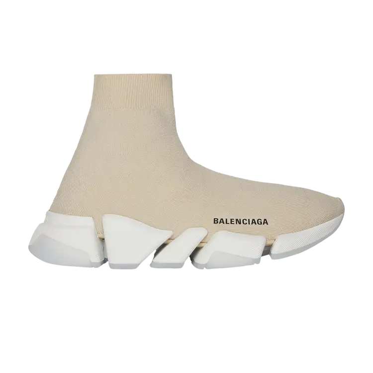 Кроссовки Balenciaga Wmns Speed 2.0 Sneaker, бежевый