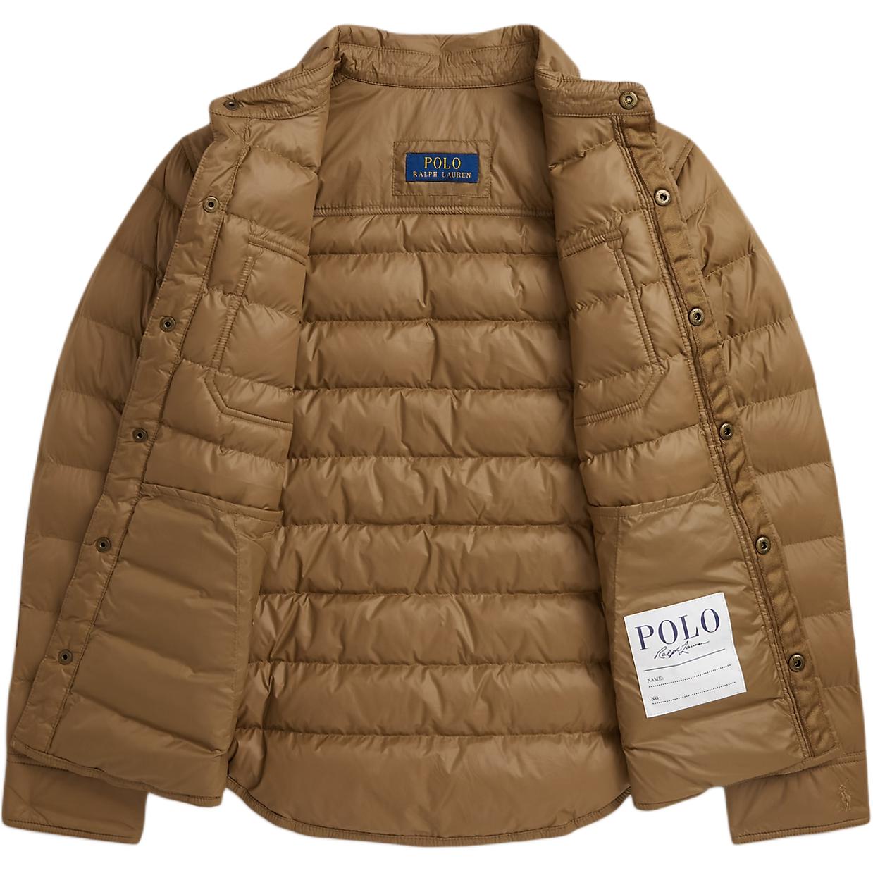 Утепленная куртка для детей Polo Ralph Lauren, коричневый — фото 4