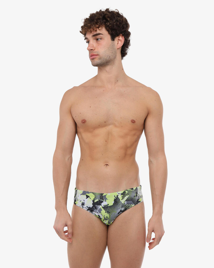 

JAKED Синтетические шорты для плавания желтого и разноцветного цвета для мужчин