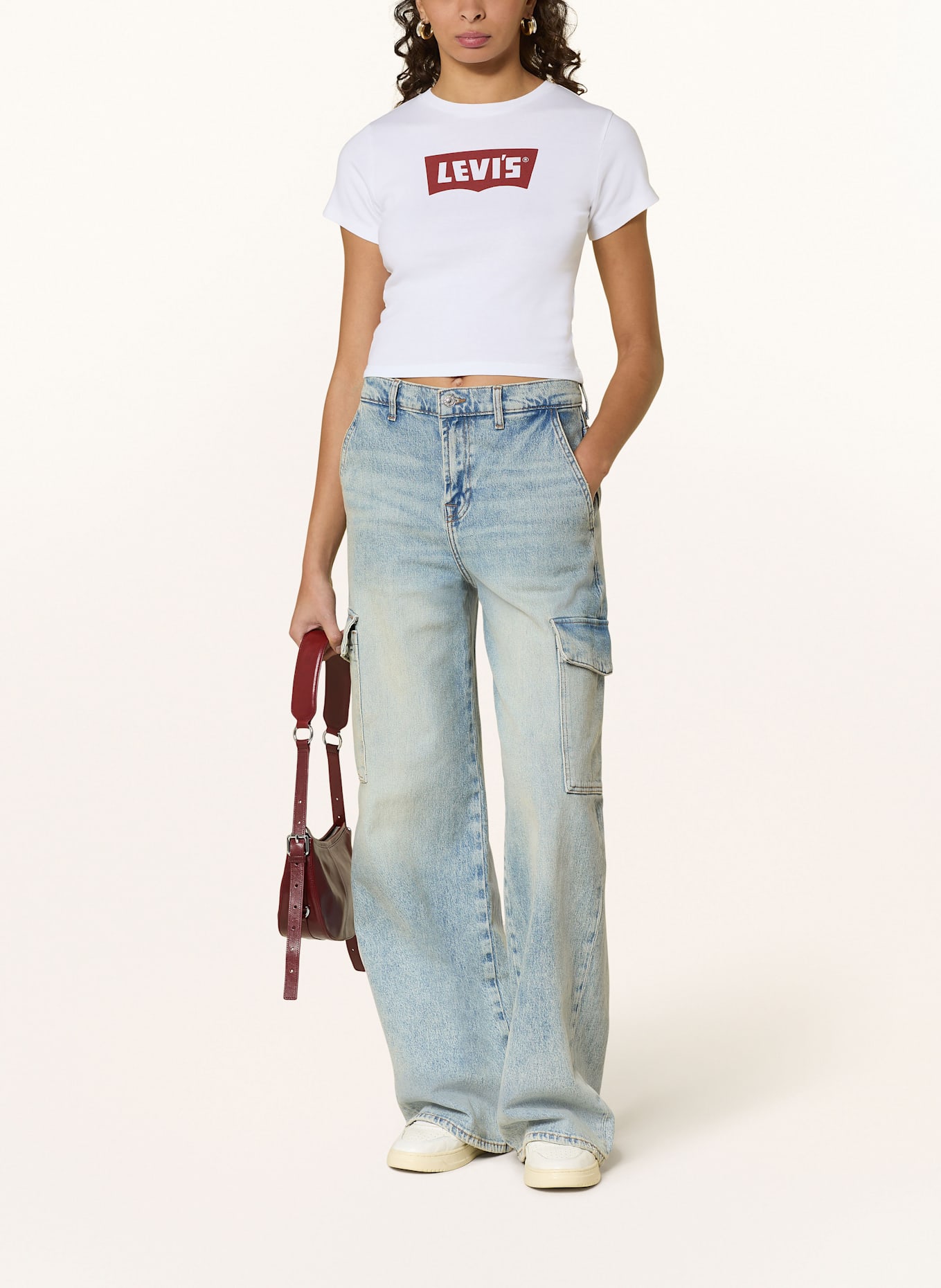 Укороченная рубашка, необходимая в спортивном стиле Levi'S, мультиколор — фото 2