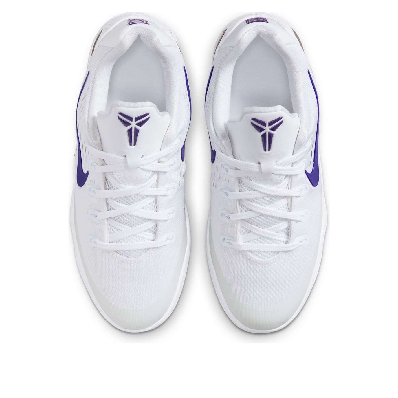 Кроссовки (GS) Nike Kobe 9 EM Low TB 'White Court Purple' — фото 4