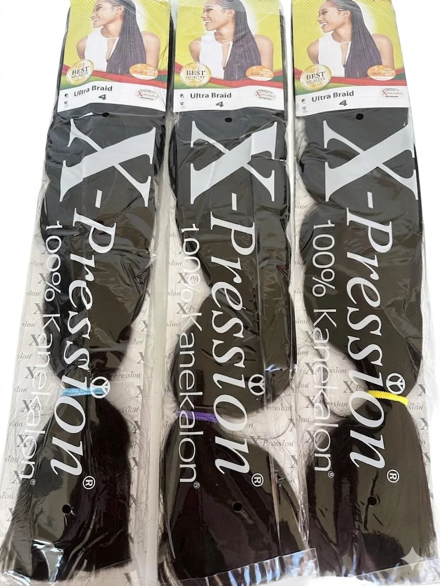 Синтетические кудрявые волосы для плетения x-pression Ultra Braid 82" X-Pression
