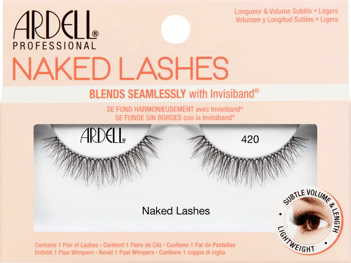 

Ресницы искусственные 420 Naked Lashes (1 пара) 2 шт. ARDELL, Серый, Ресницы искусственные 420 Naked Lashes (1 пара) 2 шт. ARDELL