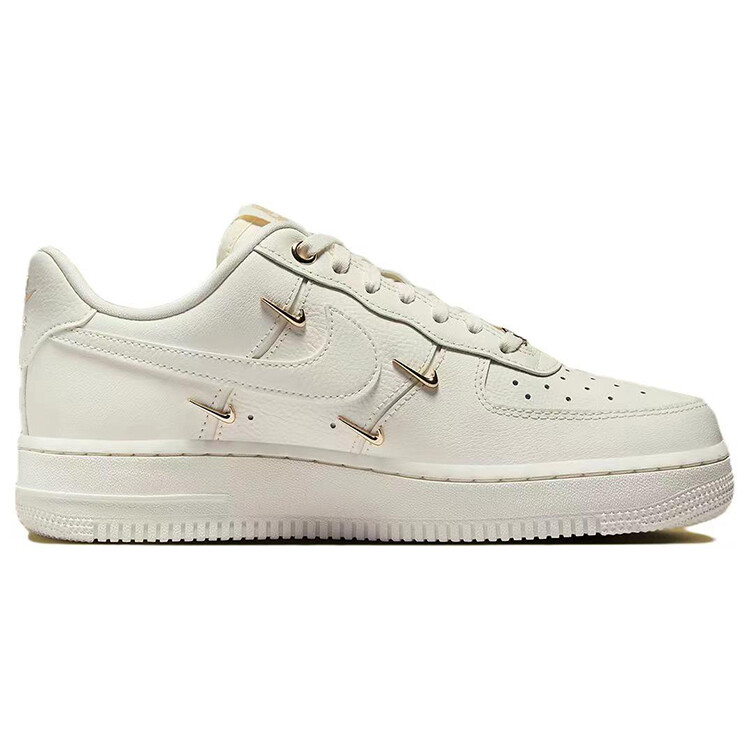 Кроссовки Nike Air Force 1 Skateboarding Shoes Women's Low-top Black/white, белый — фото 2