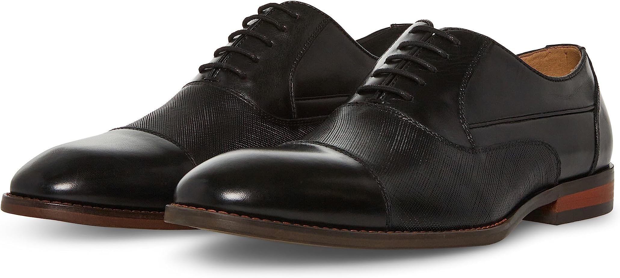 

Оксфорды Proctr Oxford Steve Madden, черная кожа, Черный, Оксфорды Proctr Oxford Steve Madden, черная кожа