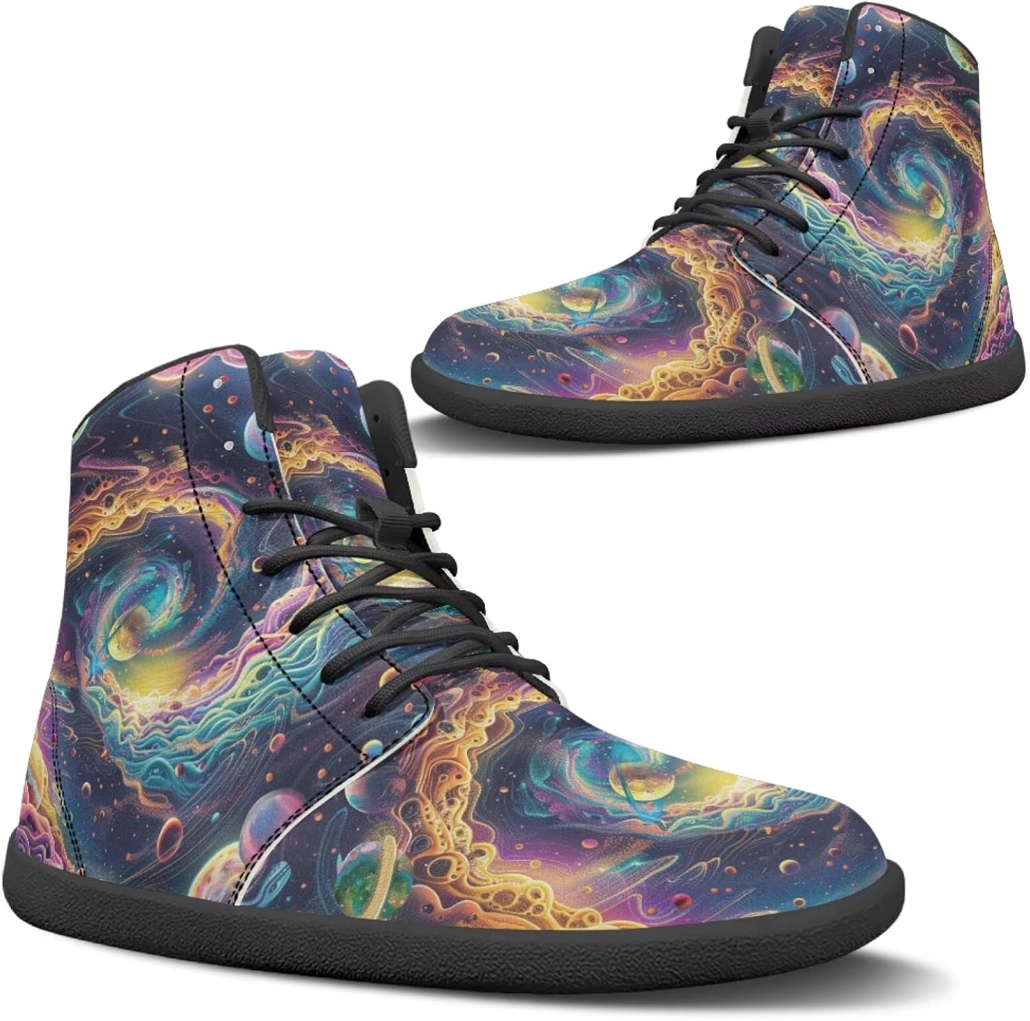 

Кроссовки Binienty для мужчин и женщин, Colorful Universe Planet