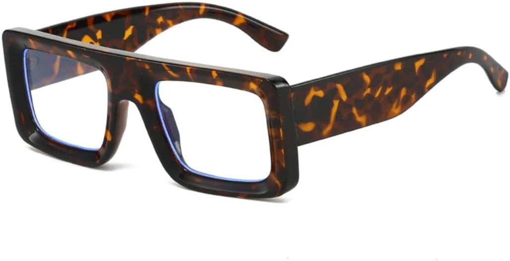 

Солнцезащитные очки с защитой UV400 | Компактная и легкая оправа | Для женщин и мужчин | Для занятий спортом на открытом воздухе и вождения DSVIGF, Yellow Leopard Clear