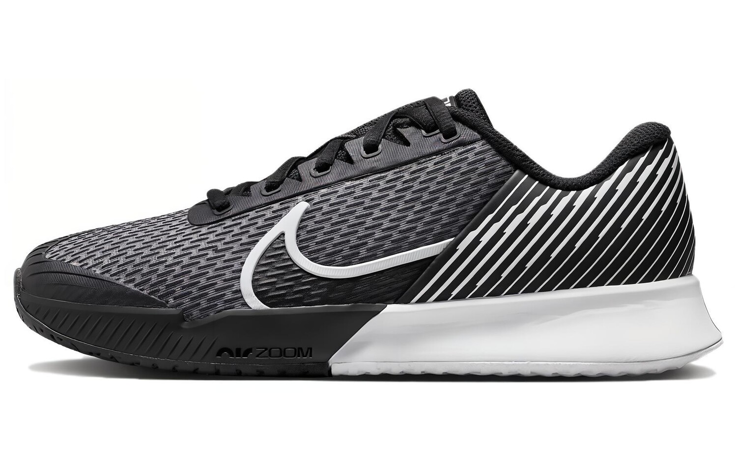

Женские кроссовки NikeCourt Air Zoom Vapor Pro 2 HC Wide «Черно-белые»