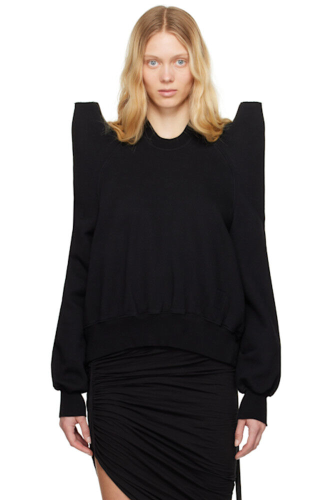 

Черная толстовка Hollywood Tecsweat Rick Owens DRKSHDW