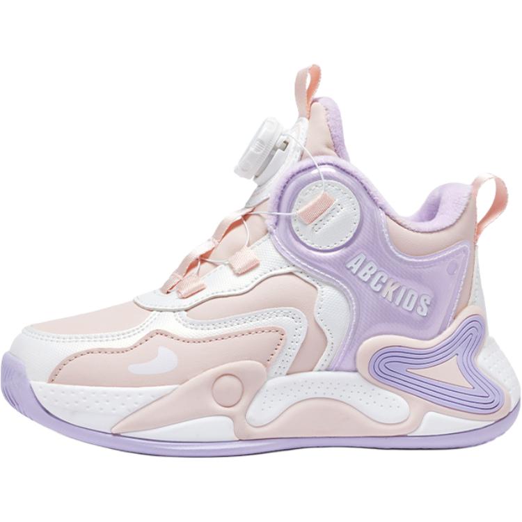

Антиударные износостойкие утепленные кроссовки Mid-Top Kids Lifestyle ABC KIDS, светло-розовый