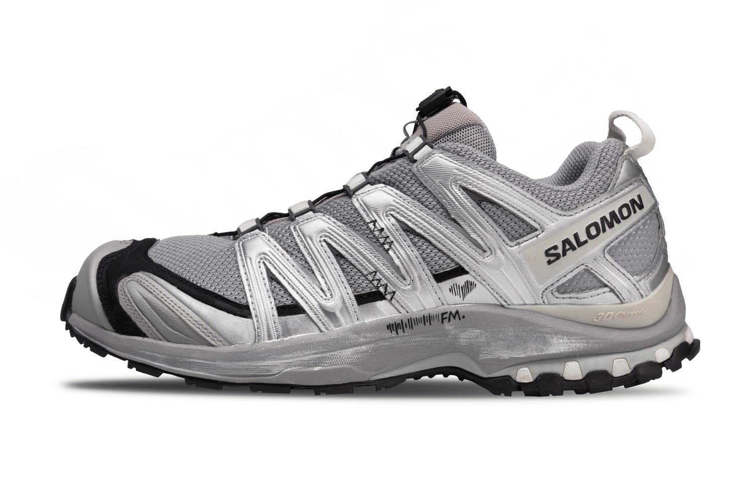 

SALOMON Кроссовки для бега XA PRO 3D с амортизацией, устойчивостью к истиранию и водонепроницаемостью, низкие, Unisex, Gray Black