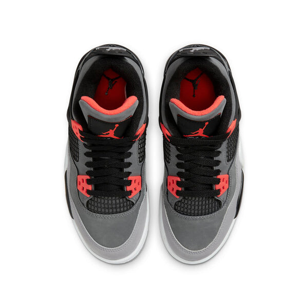 Кроссовки 4 ретро Air Jordan, серый — фото 4