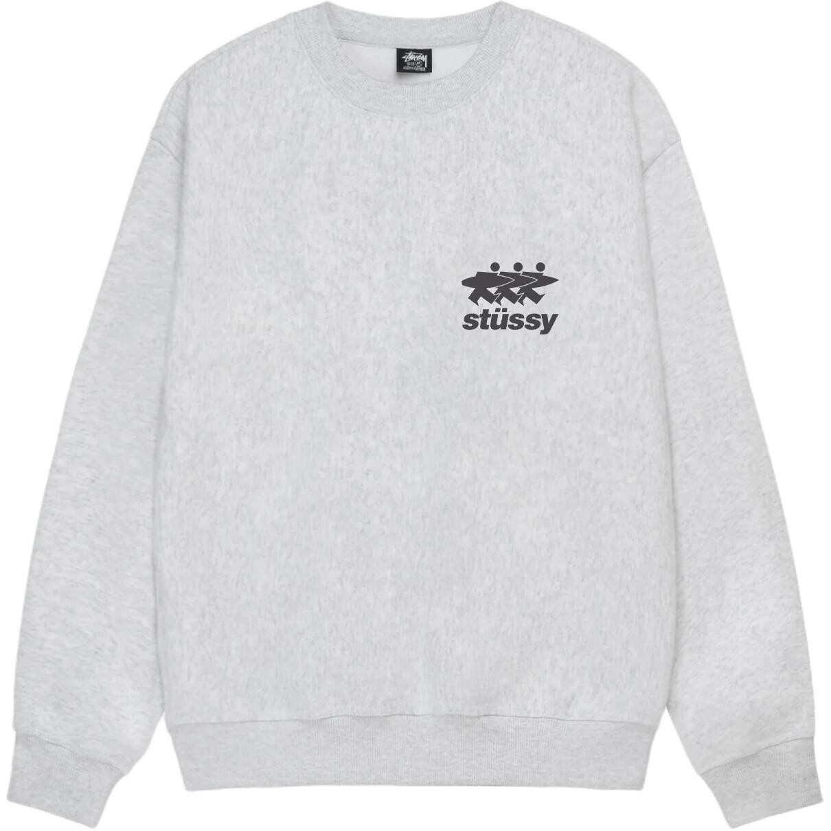 

Толстовка унисекс Stussy, серый