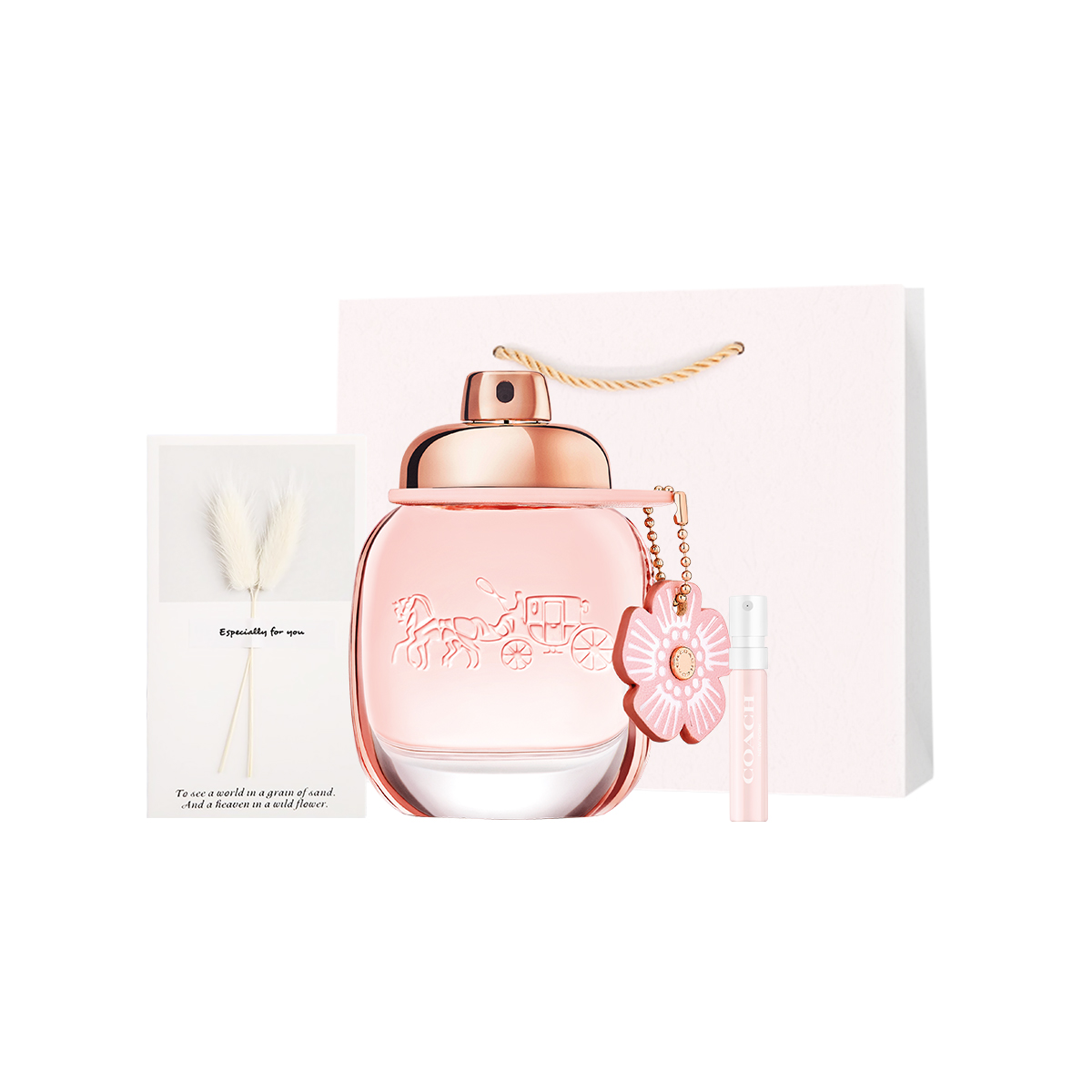 

Женские духи fleur de peau набор для покупок туалетная вода 30мл/50мл+2мл COACH