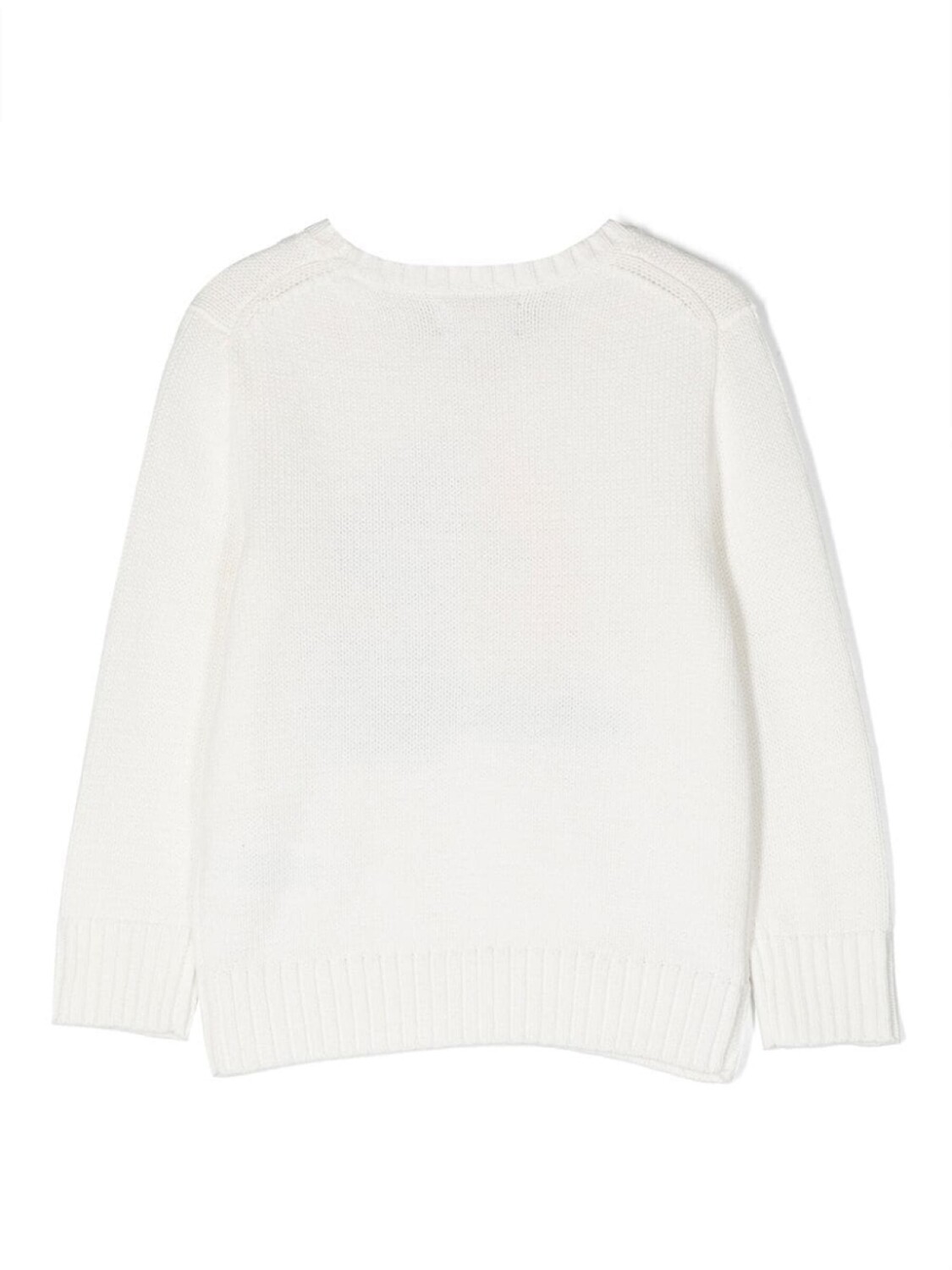 

Ralph Lauren Kids джемпер с узором, белый